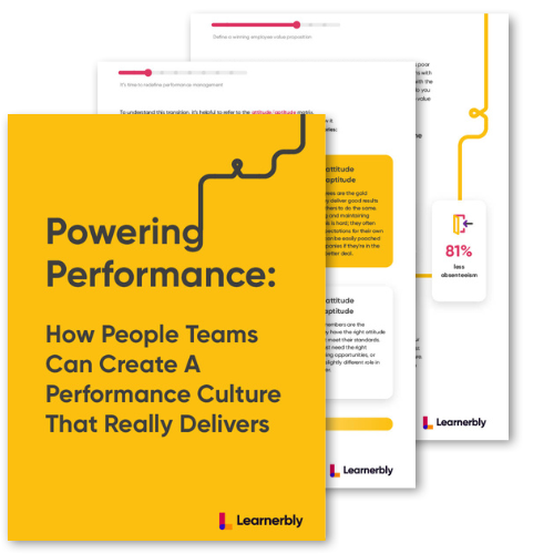 Powering Performance: How People Teams Can Create A Performance Culture That Really Delivers